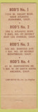 Matchbook Cover - Rod's Hamburgers Alhambra Montebello Arcadia Los Angeles CA