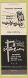 Matchbook Cover - Rusty Lantern Beaumont CA