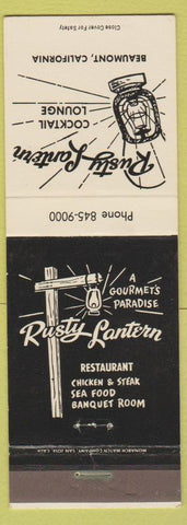 Matchbook Cover - Rusty Lantern Beaumont CA