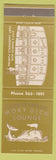 Matchbook Cover - Moby Dick Lounge Fort Lauderdale FL
