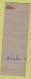 Matchbook Cover - Cawthon Hotel Rose Room Mobile AL