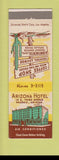 Matchbook Cover - Arizona Hotel cactus Phoenix AZ
