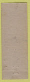 Matchbook Cover - Carl Wise Mayor election