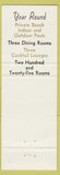 Matchbook Cover - Abbey on Lake Geneva Fontana WI