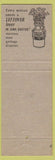 Matchbook Cover - Pharo Heating Madison WI