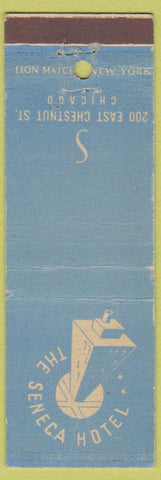 Matchbook Cover - Seneca Hotel Chicago IL