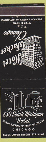 Matchbook Cover - Hotel Wacker Chicago IL