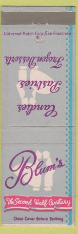 Matchbook Cover - Blum's Candy CA CHAIN