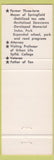 Matchbook Cover - Charles V Ryan Congress Springfield MA