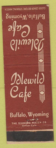 Matchbook Cover - Idlewild Cafe Buffalo WY