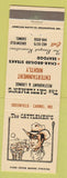 Matchbook Cover - Cattlemen's Restaurant Greenfield Carmel IN