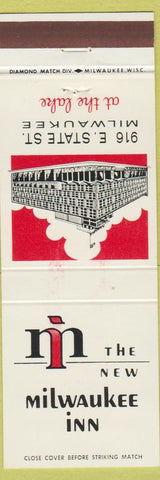 Matchbook Cover - Milwaukee Inn WI