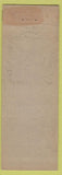 Matchbook Cover - Elizabeth Carteret Hotel Elizabeth NJ