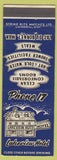 Matchbook Cover - Lakeview Hotel Lac Du Bonnet MB low phone #