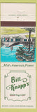 Matchbook Cover - Bill Knapp's Restaurants MI OH IN CHAIN