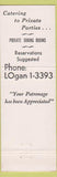 Matchbook Cover - Plaza Royale Kansas City MO Orchid