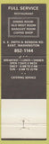 Matchbook Cover - Golden Steer Restaurant Kent WA