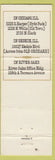 Matchbook Cover - Chances Restaurant Chicago IL Skokie River Oaks