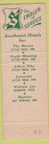 Matchbook Cover - Hotel Lafayette Little Rock AR WEAR