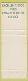 Matchbook Cover - Town and Country Motor Hotel Wichita Falls TX WEAR