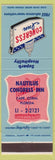 Matchbook Cover - Nautilus Congress Inn Cape Coral FL