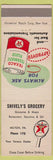 Matchbook Cover - Shively's Grocery Phillips 66 oil gas Milton PA low phone #