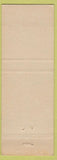 Matchbook Cover - 3 Judges New Haven CT