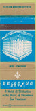 Matchbook Cover - Bellevue Hotel San Francisco CA