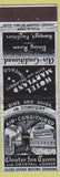 Matchbook Cover - Cloister Inn Tavern Chicago IL deco