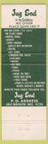 Matchbook Cover - Jug End Berkshires Great Barrington MA