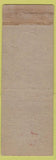 Matchbook Cover - Bismarck Hotel Chicago IL beer girlie WORN