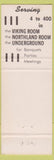 Matchbook Cover - Coates Hotel Virginia MN