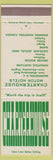 Matchbook Cover - Charterhouse Hotels Washington DC Annapolis Boston Cleveland