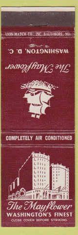 Matchbook Cover - Mayflower Hotel Washington DC