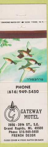 Matchbook Cover - Gateway Motel Grand Rapids MI