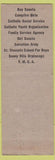 Matchbook Cover - 1947 Marin Chest Boy Scounts YMCA CA?