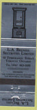 Matchbook Cover - La Brenzel Securities Toronto ON banking