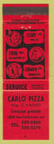 Matchbook Cover - Carlo Pizza Montreal? QC