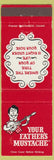 Matchbook Cover - Your Father's Mustache Restaurant