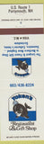 Matchbook Cover - Yoken's Restaurant Portsmouth NH whale