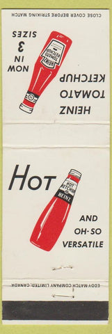 Matchbook Cover - Heinz Tomato Ketchup Canada