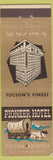 Matchbook Cover - Pioneer Hotel Tucson AZ Covered Wagon