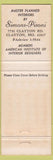 Matchbook Cover - Simons Pisoni Interiors Clayton MO