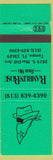 Matchbook Cover - Ramblin Rose Fresh Mexican Food Tampa FL