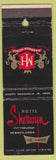 Matchbook Cover - Hotel Sherwyn Pittsburgh PA WEAR