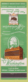 Matchbook Cover - Hotel Washington DC