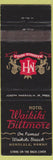 Matchbook Cover - Hotel Waikiki Biltmore Hawaii Honolulu HI