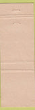 Matchbook Cover - Leverocks Seafood ST Petersburg Madeira Pinellas Park FL