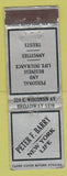 Matchbook Cover - Peter Barry New York Life Insurance WEAR