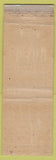 Matchbook Cover - Peter Barry New York Life Insurance WEAR